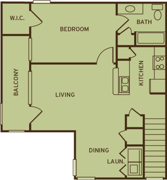 Floor Plans of Park at Kirkstall in Houston, TX